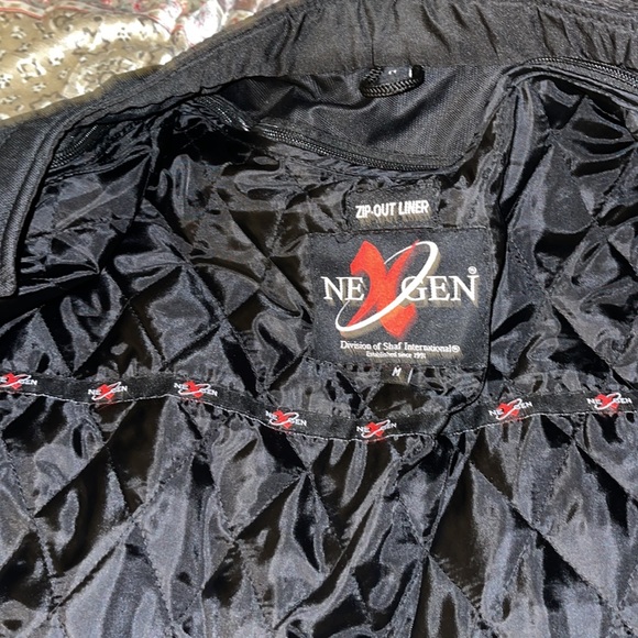nexgen riding jacket medium nwt pink black zip out liner - Picture 11 of 11